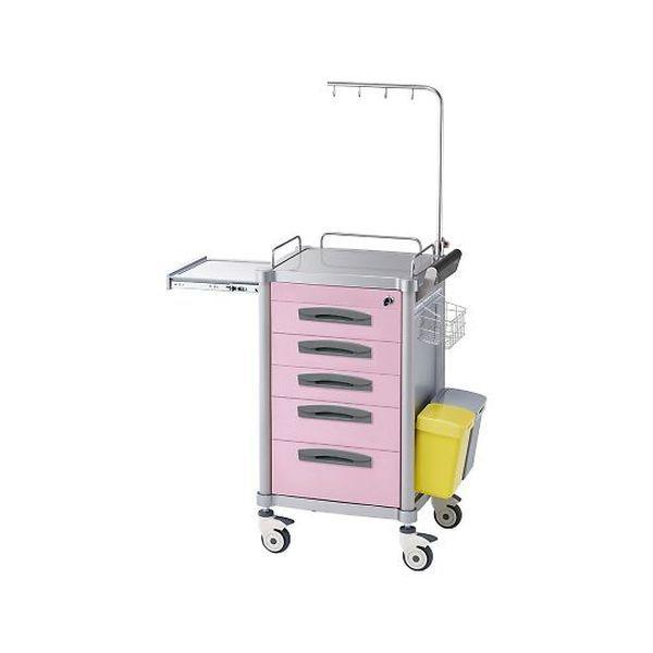 アズワン(AS ONE) JUST救急カート ピンク JEC264P