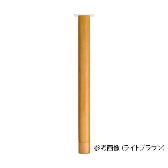 アズワン(AS ONE) 天然木テーブル ブラウン 台形 45人掛け TT2-K18082 BRの画像