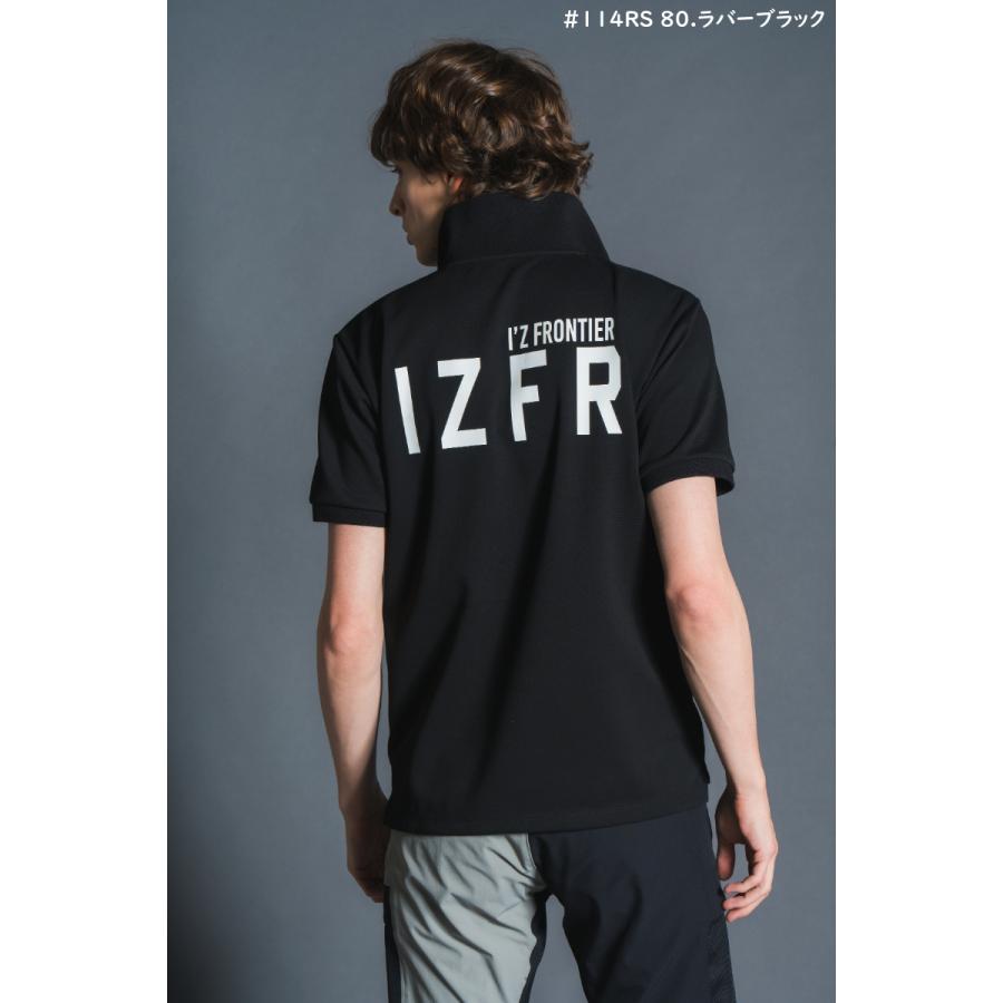 在庫限り 夏物売り尽くしセール アイズフロンティア 114 ダブルフェイスストレッチ半袖ポロシャツ 4種 サイズS〜4L【在庫有り】 | I'Z FRONTIER | 16