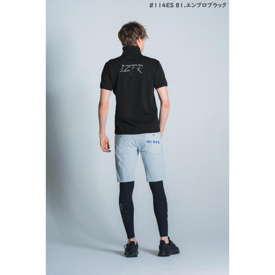 在庫限り 夏物売り尽くしセール アイズフロンティア 114 ダブルフェイスストレッチ半袖ポロシャツ 4種 サイズS〜4L【在庫有り】 | I'Z FRONTIER | 18