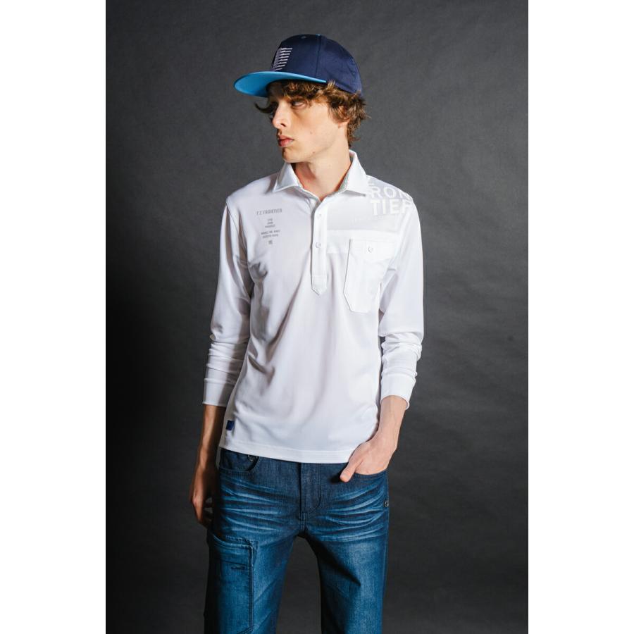 アイズフロンティア 401 熱中症対策 作業着 作業服 ドライストレッチ長袖ポロシャツ カラー6色 サイズSから4L | I'Z FRONTIER | 14