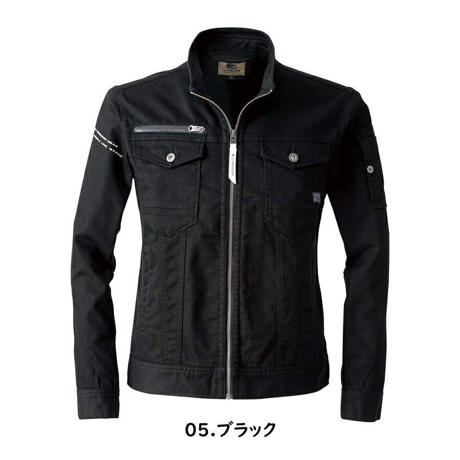 天下人★ I'Z FRONTIER ★ブラック　ジャケット＆パンツ I'Z FRONTIER アイズフロンティア H.B.ストレッチワーク