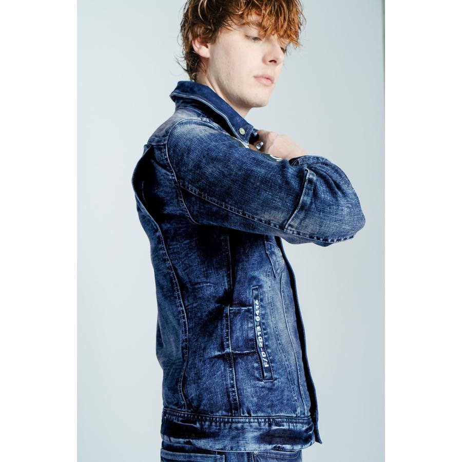 アイズフロンティア 7350 作業着 作業服 ハイパワーストレッチデニム3Dワークジャケット カラー4色 サイズSから4L 7350シリーズ【在庫有り】 | I'Z FRONTIER | 11