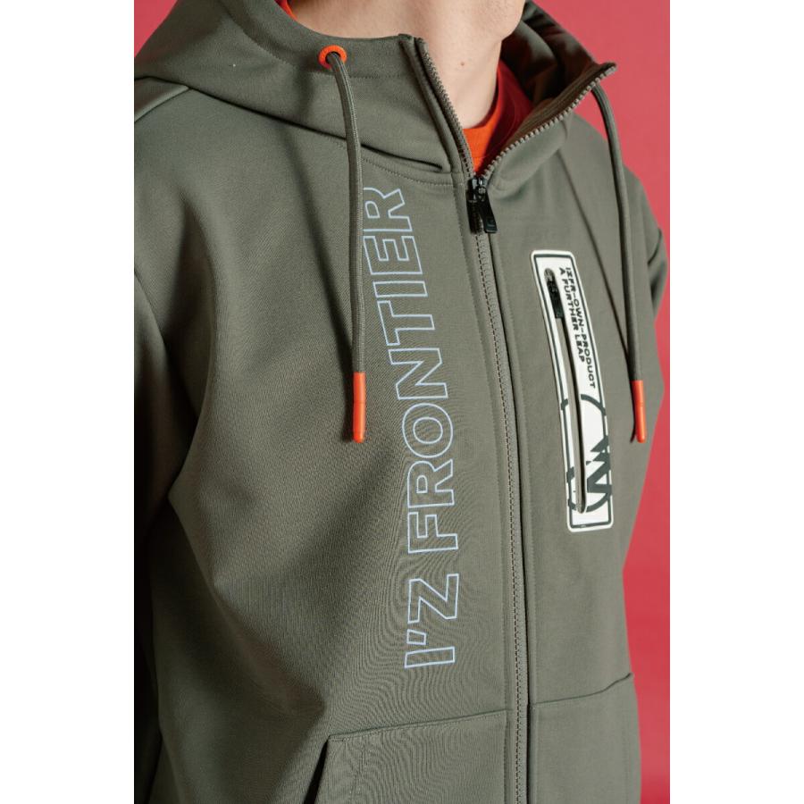 2025秋冬 アイズフロンティア 8930シリーズ  P.D.ストレッチスウェットフルジップフーディー 8930/8930S 3タイプ サイズS〜4L 普段着 秋冬対応【在庫有り】 | I'Z FRONTIER | 14