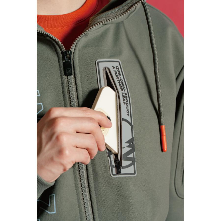 2025秋冬 アイズフロンティア 8930シリーズ  P.D.ストレッチスウェットフルジップフーディー 8930/8930S 3タイプ サイズS〜4L 普段着 秋冬対応【在庫有り】 | I'Z FRONTIER | 16