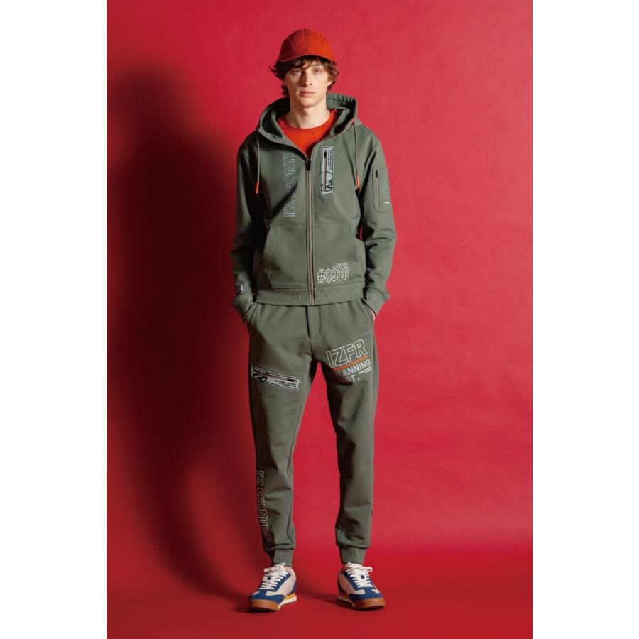 2025秋冬 アイズフロンティア 8930シリーズ  P.D.ストレッチスウェットフルジップフーディー 8930/8930S 3タイプ サイズS〜4L 普段着 秋冬対応【在庫有り】 | I'Z FRONTIER | 06