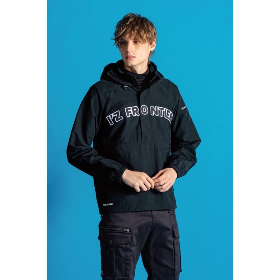 2025秋冬 アイズフロンティア 9019 ハードタスランナイロンパーカー カラー3色 サイズM〜4L 長袖 フードパーカー ワークパーカー 作業着 作業服【在庫有り】 | I'Z FRONTIER | 03