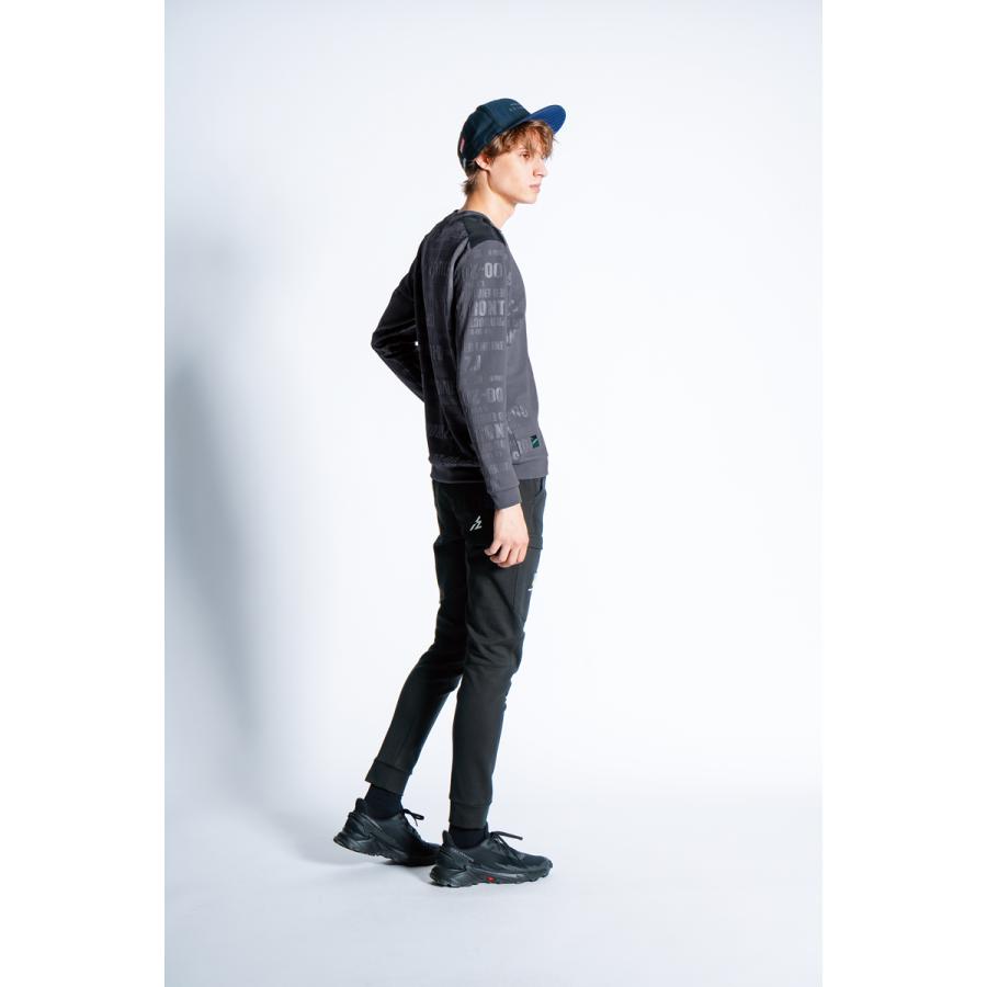 在庫処分 アイズフロンティア 903 ジャガードエンボスストレッチ長袖クルーネックシャツ カラー2色 サイズSから4L 秋冬シーズン対応素材【在庫有り】 | I'Z FRONTIER | 11