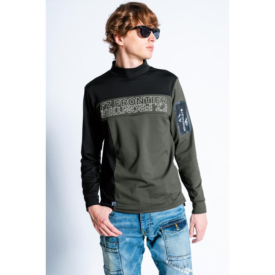 在庫処分 アイズフロンティア 9102 作業着 作業服 裏ピーチ起毛 ストレッチ長袖モックネックシャツ カラー3色 サイズSから3L 9102シリーズ【在庫有り】 | I'Z FRONTIER | 15