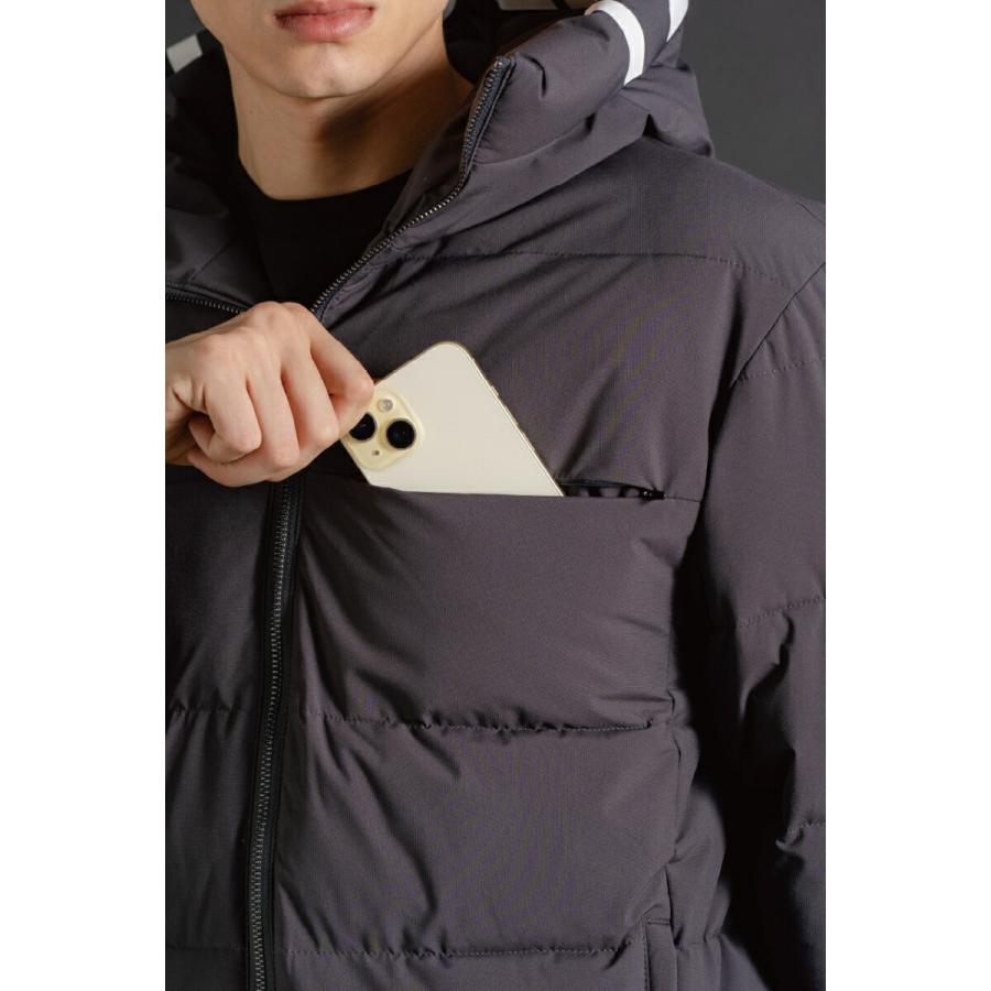 2025秋冬 アイズフロンティア 9569 保温防寒・アルミストレッチベストパーカー カラー3色 防寒 アウター ストレッチ サイズ：S〜4L 秋冬対応【在庫有り】 | I'Z FRONTIER | 11