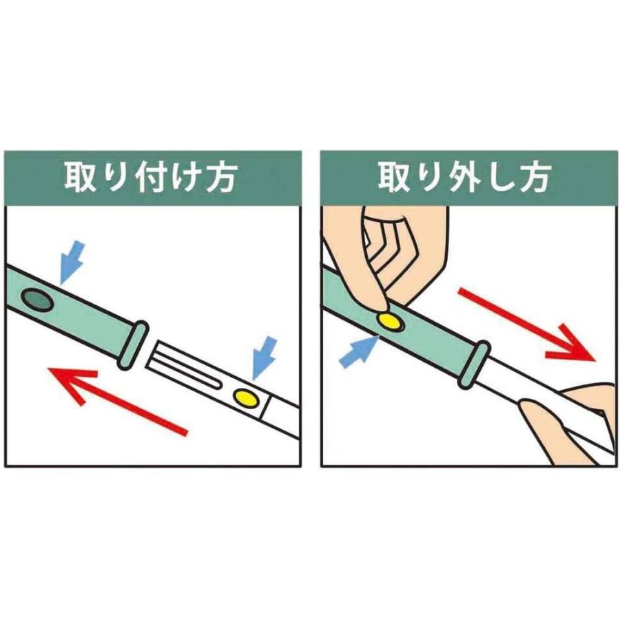 【10個セット】azuma(アズマ工業)  エレキャッチスター自在GT AG464 | エレキャッチスター 伸縮ハタキ 静電気ホコリ取り アズマ ハタキ 掃除用品 高所掃除 角度_3