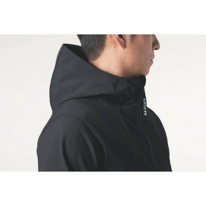 2025年モデル BURTLE バートル 3190 防風フーデッドジャケット (ユニセックス) サイズMからXXL カラー4色 撥水 ストレッチ 耐水圧10,000mm【在庫有り】 | BURTLE | 09