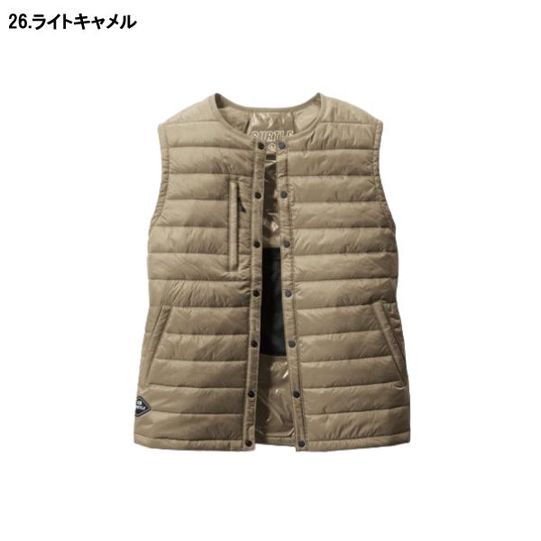 BURTLE バートル  3254 ダウンベスト(ユニセックス) サイズS〜XXL カラー5色 |  | 02