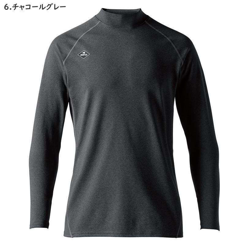 BURTLE バートル 4103 ホットフィットTシャツ ユニセックス サイズS〜XXL カラー3色 長袖 静電ケア ストレッチ 吸汗速乾 消臭【在庫有り】 | BURTLE | 02