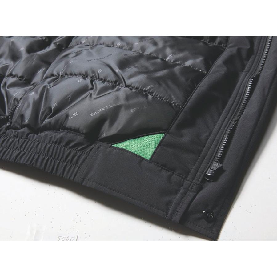 2025年モデル BURTLE バートル 5064 防寒ベスト ユニセックス 4カラー サイズ：M〜3XL 秋冬 防風 撥水 保温 軽量【在庫有り】 | BURTLE | 16