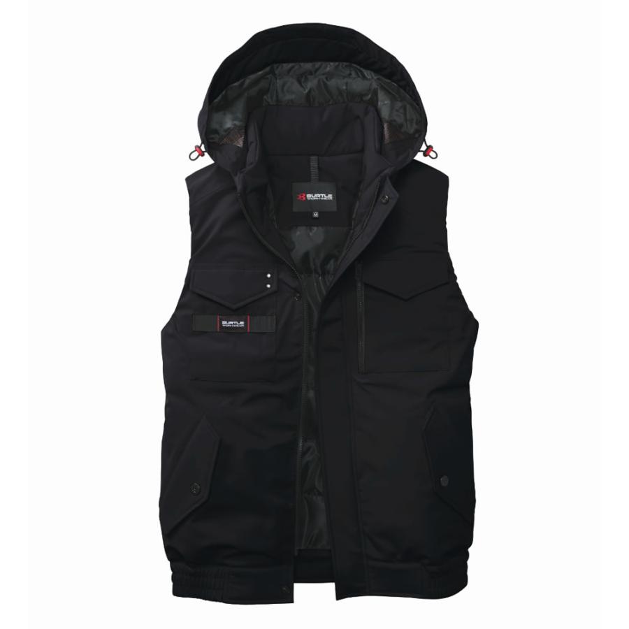 2025年モデル BURTLE バートル 5064 防寒ベスト ユニセックス 4カラー サイズ：M〜3XL 秋冬 防風 撥水 保温 軽量【在庫有り】 | BURTLE | 04