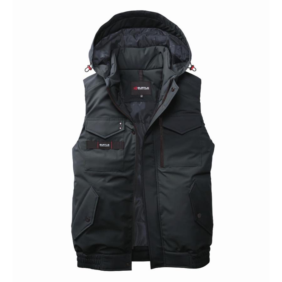 2025年モデル BURTLE バートル 5064 防寒ベスト ユニセックス 4カラー サイズ：M〜3XL 秋冬 防風 撥水 保温 軽量【在庫有り】 | BURTLE | 05