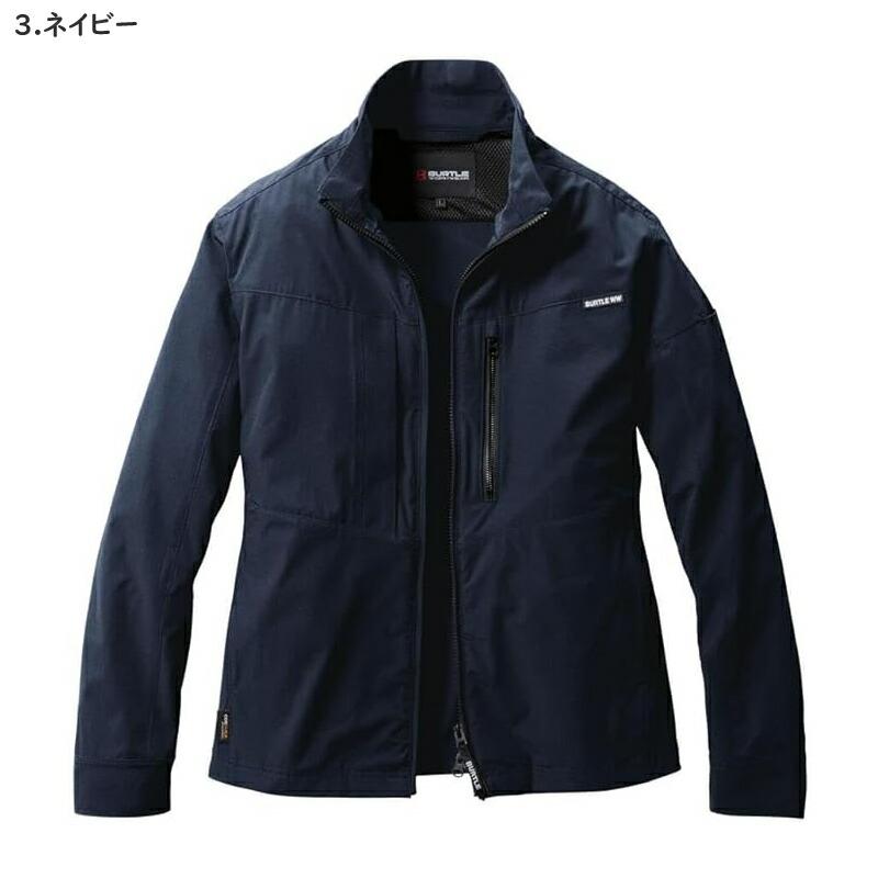 在庫処分 BURTLE バートル 作業着 作業服 691 ジャケット ユニセックス サイズS〜3XL カラー4色 2024年春夏 ストレッチ 吸汗速乾【在庫有り】 | BURTLE | 01