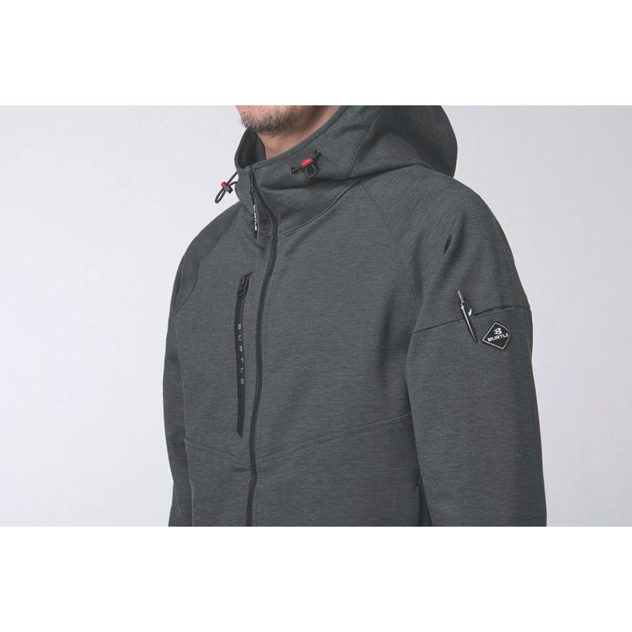 BURTLE バートル 作業着 作業服 851 フーディブルゾン ユニセックス サイズM〜3XL カラー2色 2025年秋冬 コーデュラ ストレッチ 吸水速乾【在庫有り】 | BURTLE | 12