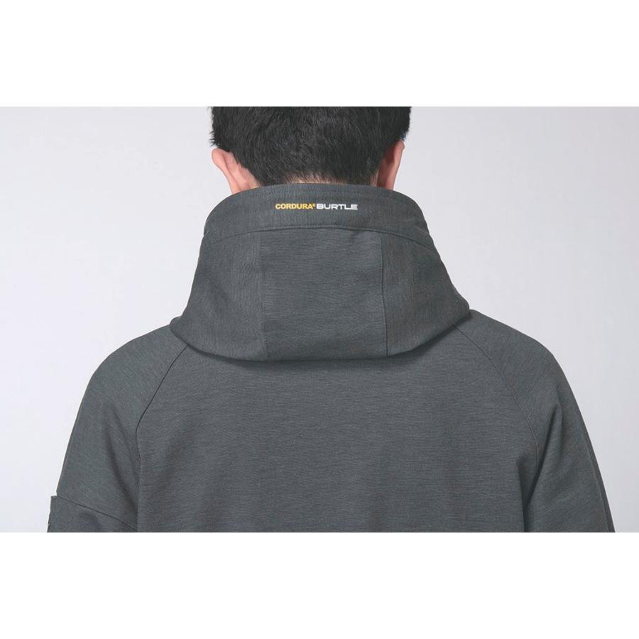 BURTLE バートル 作業着 作業服 851 フーディブルゾン ユニセックス サイズM〜3XL カラー2色 2025年秋冬 コーデュラ ストレッチ 吸水速乾【在庫有り】 | BURTLE | 09
