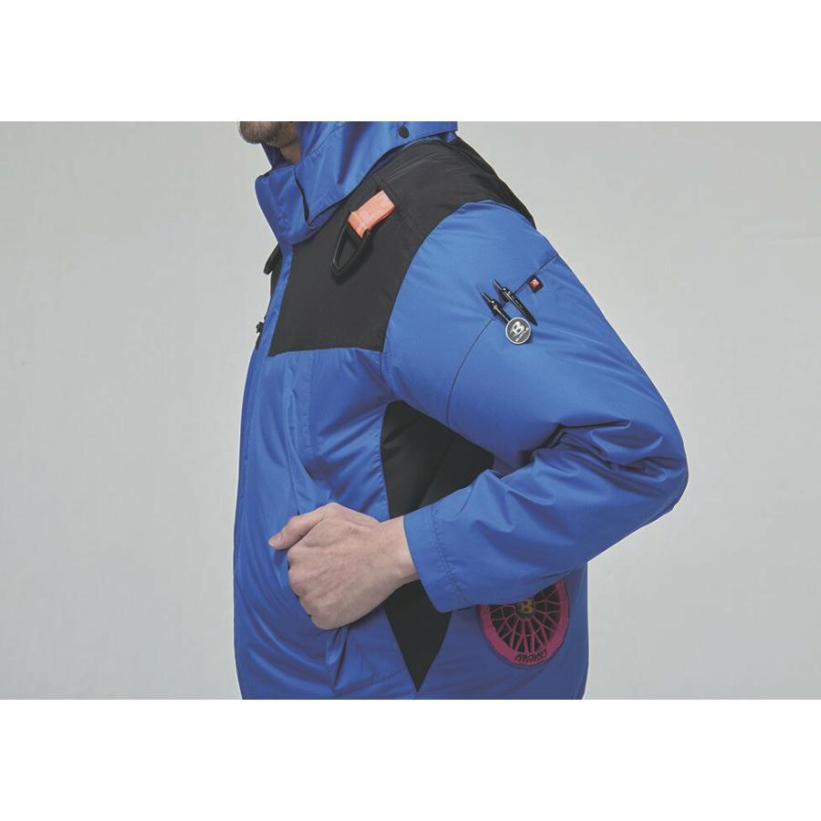 2026年モデル バートル AC1194 ACフーディベスト M〜3XL カラー4色 エアークラフト フルハーネス対応 ファン・バッテリー別売【在庫有り】 |  | 11