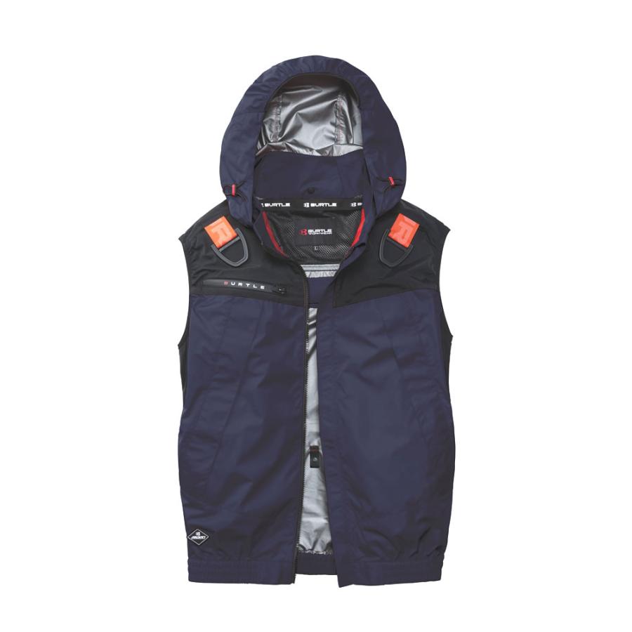 2026年モデル バートル AC1194 ACフーディベスト M〜3XL カラー4色 エアークラフト フルハーネス対応 ファン・バッテリー別売【在庫有り】 |  | 03