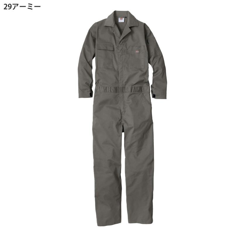 Dickies（ディッキーズ） D-676 T/Cストレッチ ツナギ カラー9色