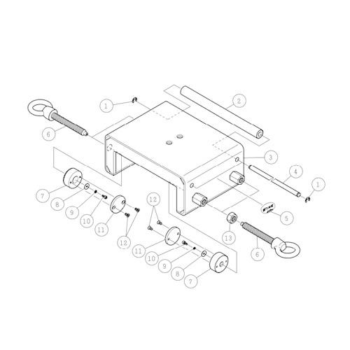 コンセック（発研） フェンス固定アタッチメント FA-230 適用機種：SPJ 