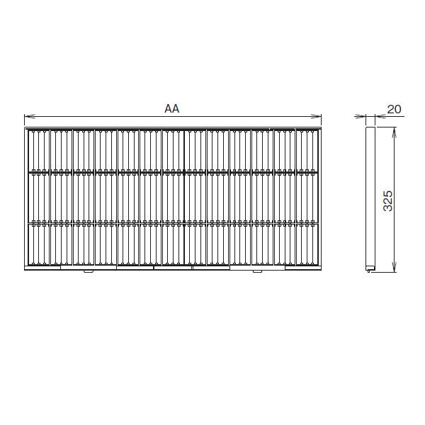 オーケー器材 (DAIKIN ダイキン) 純正別売品 KAF251B160 ロングライフ
