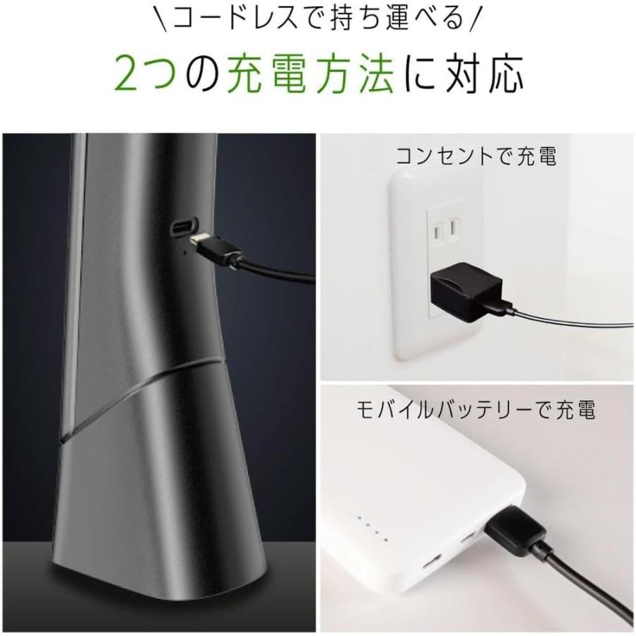 【2個セット】 充電式スタンドライト (1台) | 充電式スタンドライト LEDスタンドライト 懐中電灯 2WAY スタンドライト USB充電 Type-C充電 自動点灯 停電時点灯_5
