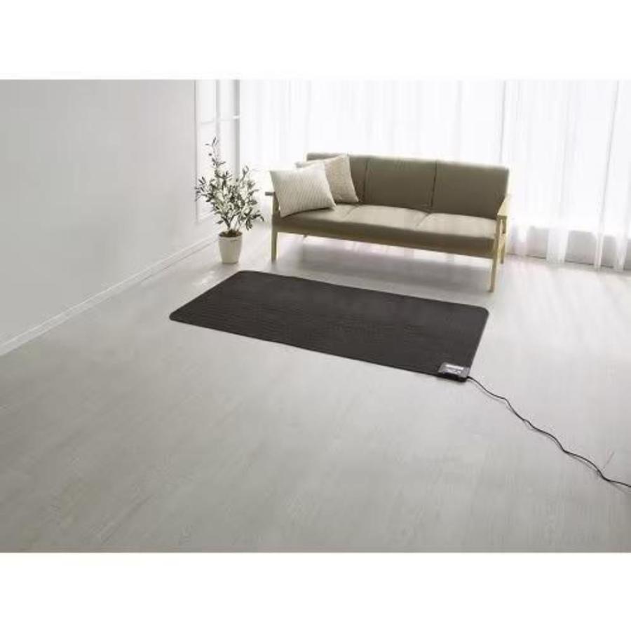 【2個セット】 選べるゼピール 遠赤外線電気カーペット AK-Y5010N/AKY5020M/AK-Y5030M 3畳用 | 電気カーペット カーペット ブラック 遠赤外線 暖房 軽量 温度調の画像