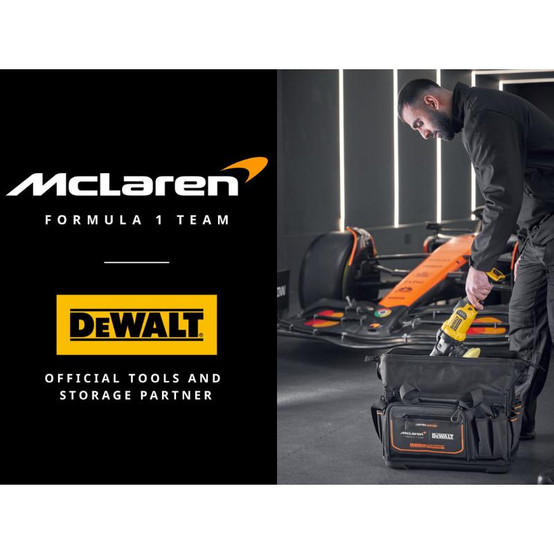 DEWALT(デウォルト) x MCLAREN(マクラーレン) 角型バッグ コラボ