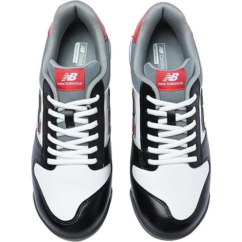 ニューバランス安全靴　グレーxレッド　25.5㎝　限定色　美品 New Balance（ニューバランス） 限定カラー 安全靴 ポートランド