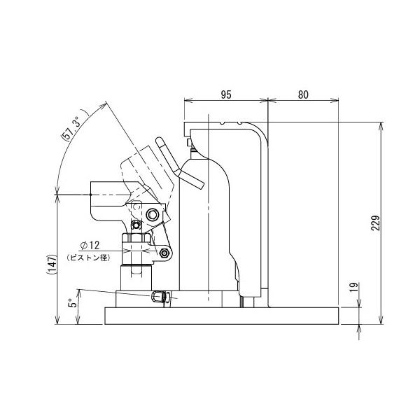 今野製作所(EAGLE イーグル) 爪つき油圧ジャッキ(爪ロング) (旧型式：G