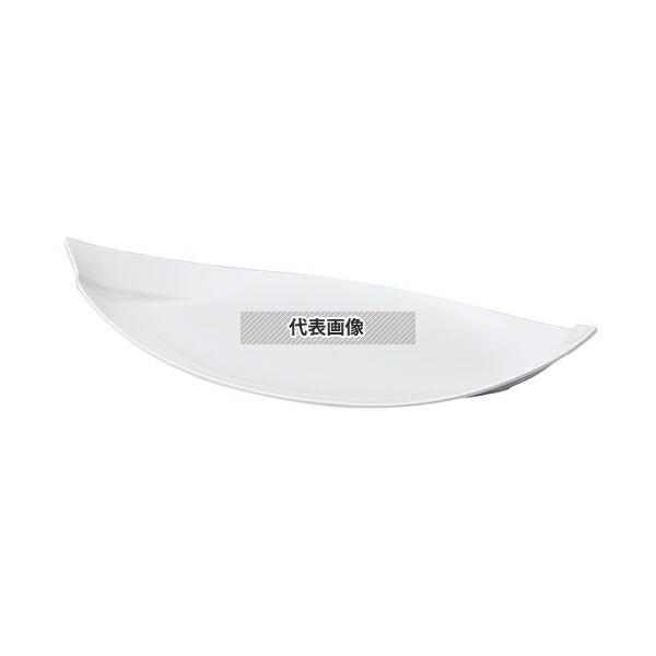 【2個セット】若泉漆器 ニューホワイト 舟盛皿 53cm 530×220×H79mm  和/洋/中 食器 No.0261800の画像