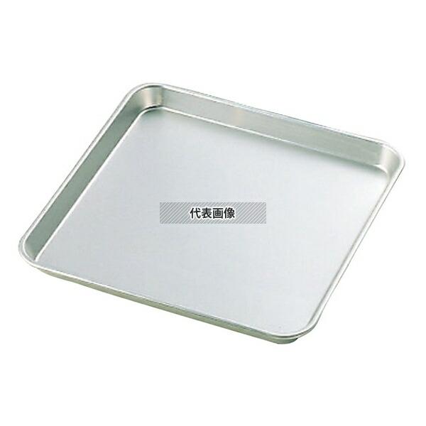 【10個セット】NAKAO(中尾) アルマイト 角盆 30cm 320×320×H25mm バット  No.0305700の画像