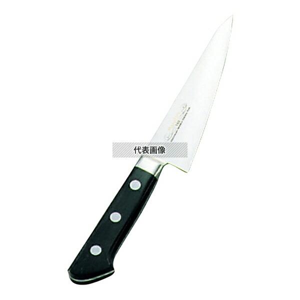 【2個セット】正広作 ツバ付 モリブデン鋼 骨スキ角型 15cm 骨スキ  包丁 No.0587800の画像