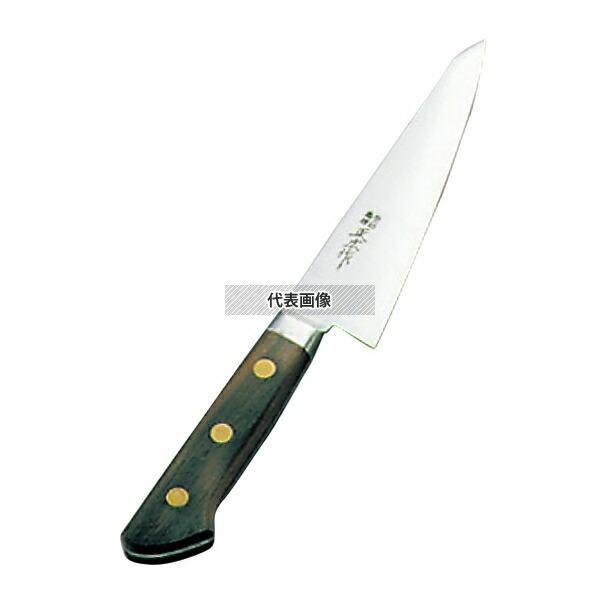 【2個セット】正広作(日本鋼・ツバ付) 骨スキ 角型 15cm 骨スキ  包丁 No.0589300の画像
