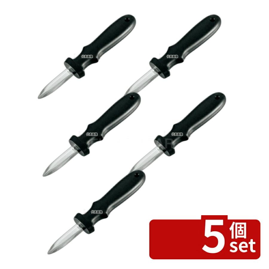 【5個セット】トッププロダクツ(TOP GOODS SEKI JAPAN) PPオイスターナイフ 小 全長:192mm  No.0698200 | 
