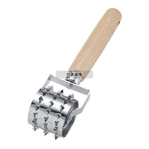 【2個セット】江部松商事 木柄 ミートローラー (50×180)  50×180  肉類/下ごしらえ No.0735500 |  | 01