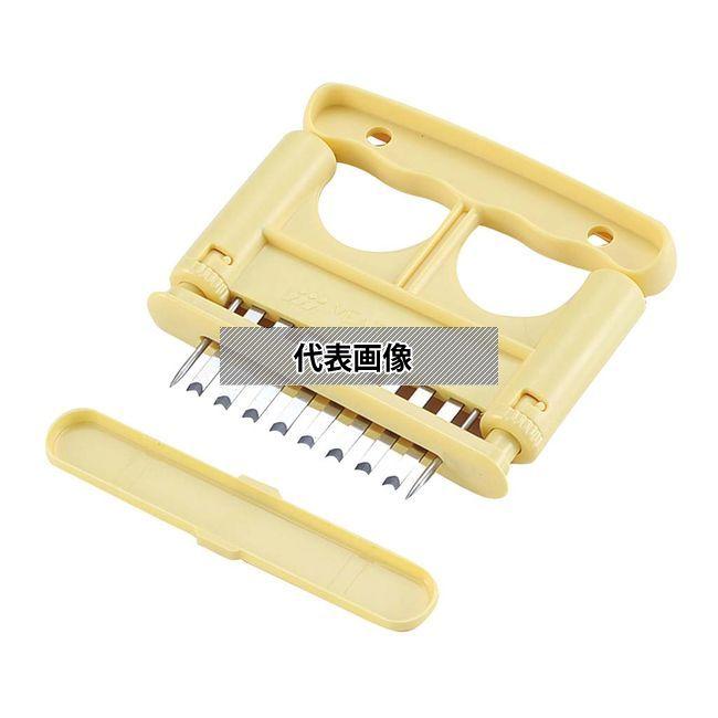 義春刃物 ミートソふたー 筋切り器 130×130  肉類/下ごしらえ No.0735600 | 