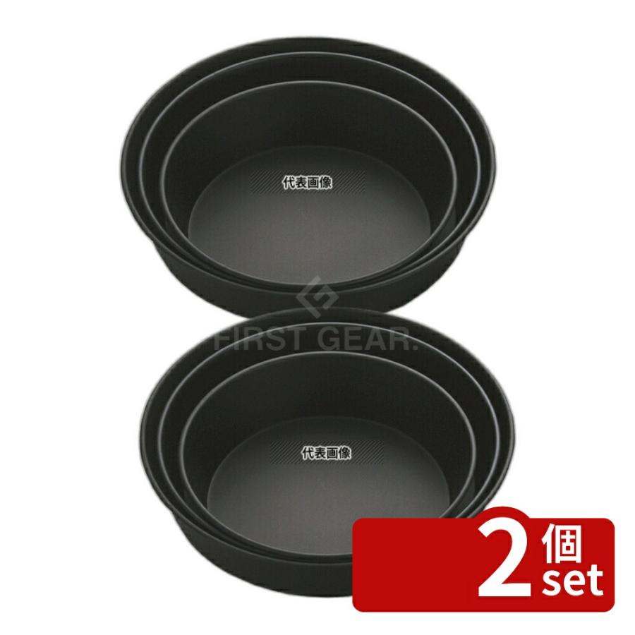 【2個セット】タイガークラウン(TIGERCROWN) Black トルテ型コモン 12cm No.5052 底径:φ100  製菓/ベーカリー用品 No.0802810 | 