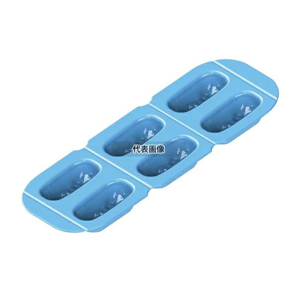 【2個セット】江部松商事 アサヒ ソフト食シリコン型 スシ型 ASU-B ブルー 25ml×6 278×115×H25 ソフト食型  No.0897200 |  | 01