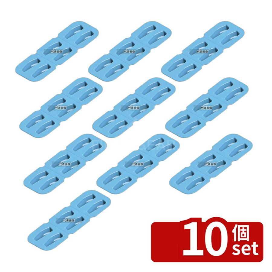 【10個セット】江部松商事 アサヒ ソフト食シリコン型 ソテー型 ASO-B ブルー 18ml×6 280×114×H25 ソフト食型  No.0897400 | 