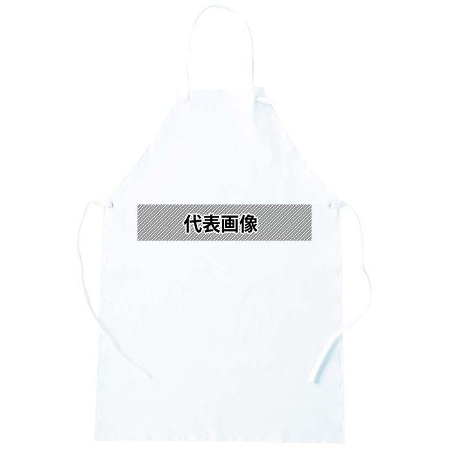 東和コーポレーション 耐油ウレタンエプロン ホワイト 丈(長さ):97cm、巾(胴回り):84cm  ユニフォーム No.1023920 | 