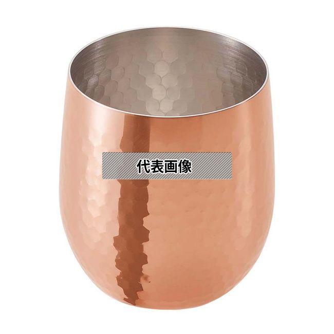 食楽工房 銅 ロックカップ ダルマ 340ml ミラー仕上 CNE960 340cc φ70×H85 カップ  No.3120100 | 