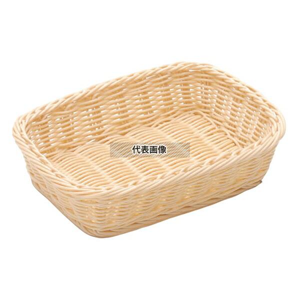 【10個セット】樹脂バスケット 角長 20号 91-006A 白 200×150×H50 バスケット  No.4124300 |  | 01