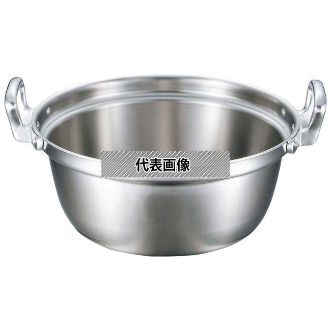 【2個セット】EBM(江部松) ビストロ 三層クラッド 料理鍋 45cm OD470×BD305 No.4147700 IＨ・ガス兼用鍋 料理鍋_1