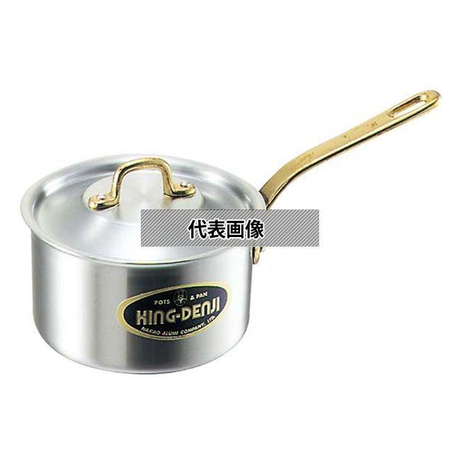 【5個セット】NAKAO(中尾) キングデンジ 深型片手鍋 (目盛付) 15cm 1.5L φ163 No.4822500 IH/ガス兼用鍋_1