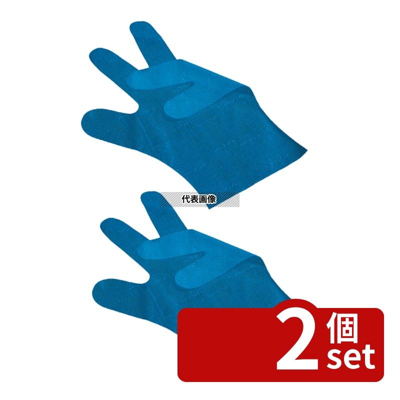 【2個セット】精宏 サクラメン手袋 デラックス (100枚入) M ブルー 35μ 290 手袋 No.5208840 : ファーストヤフー店 ...